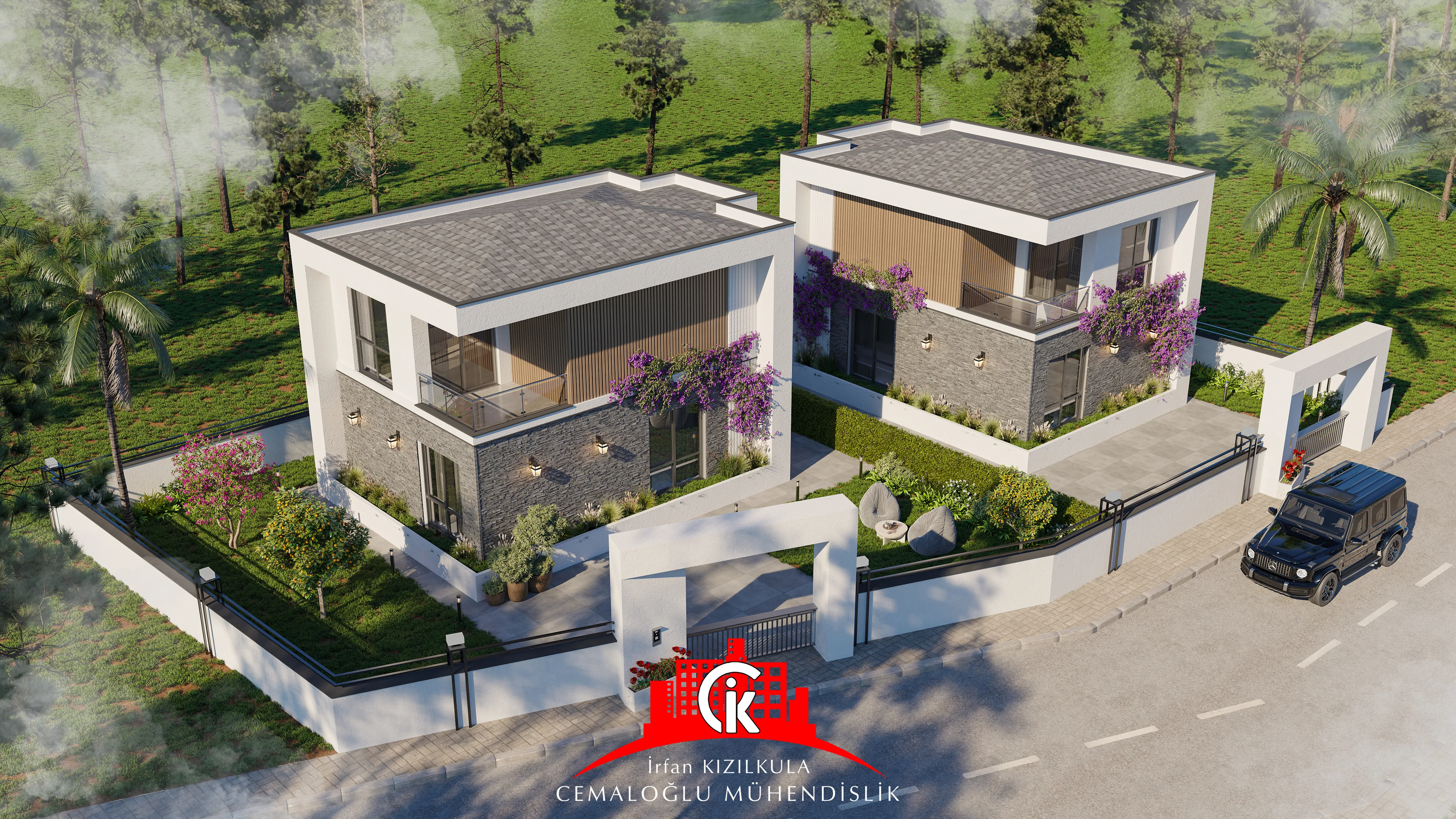 Ayvalık Müstakil Villa Bahçe